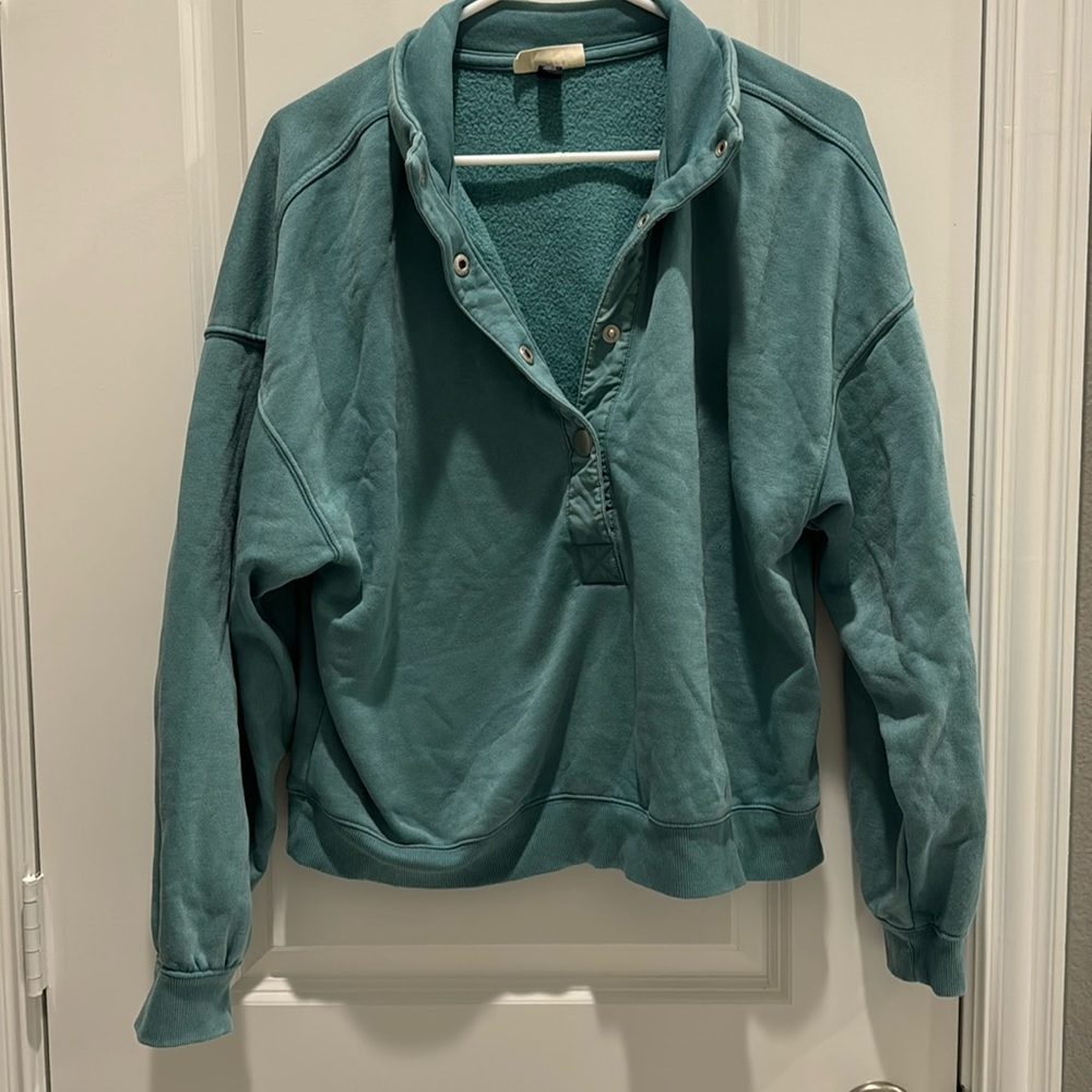1/2 button up sweatshirt by Universal Threads